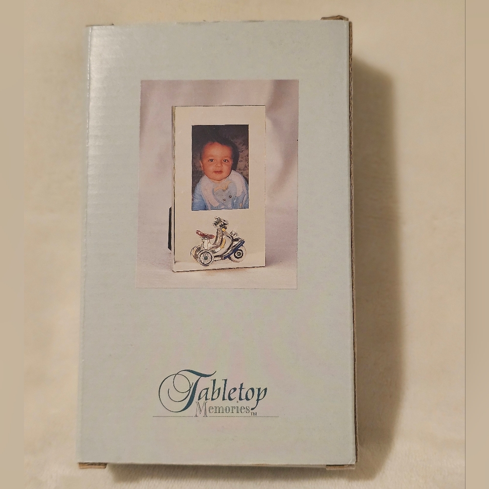 Vintage Tabletop Memories Photo Frame For Babies Or Kids